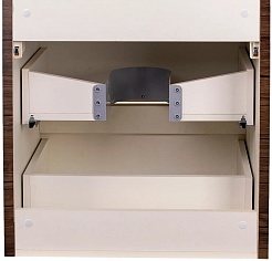 Style Line Мебель для ванной подвесная Атлантика 60, старое дерево, столешница MI03 – фотография-6